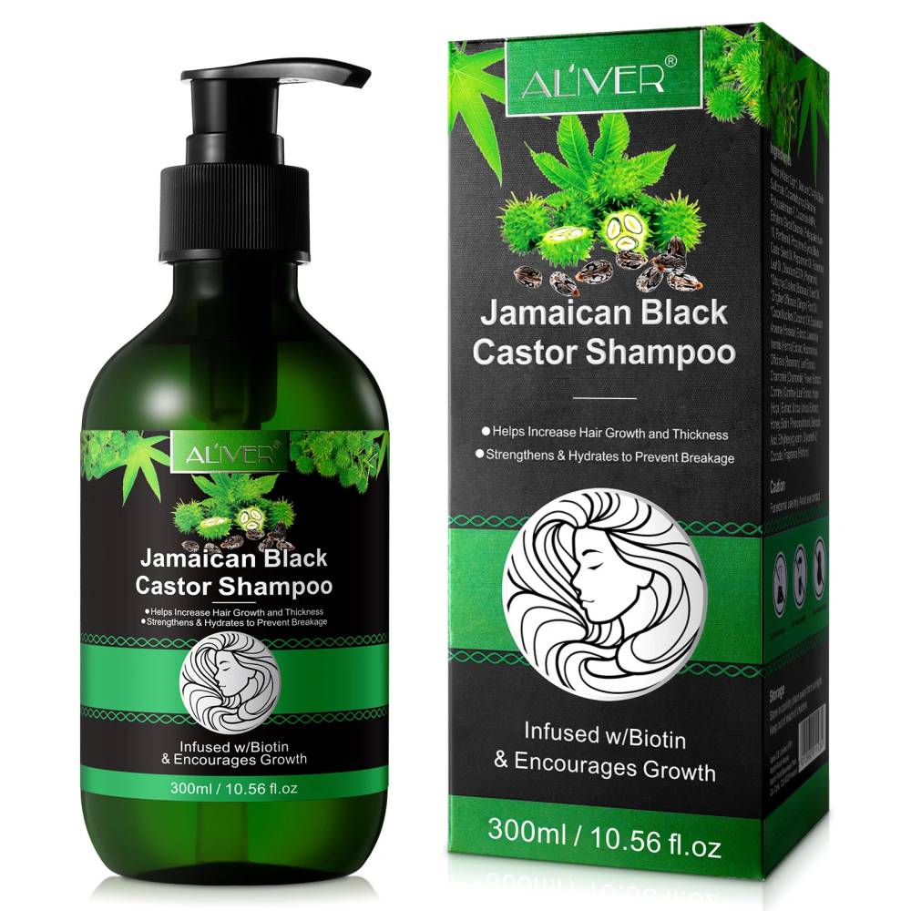 Jamaican Black Castor Shampoo Aliver - 300 ml