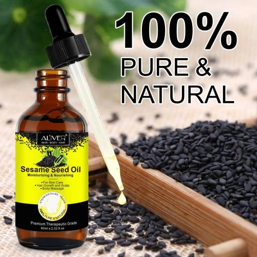 Black Sesame Seed Oil Aliver - 60 ml