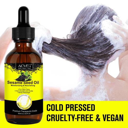 Black Sesame Seed Oil Aliver - 60 ml