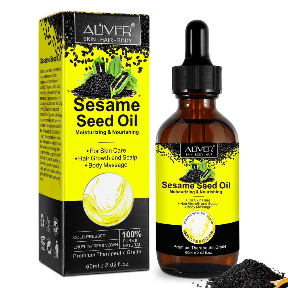 Black Sesame Seed Oil Aliver - 60 ml