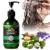 3 IN 1 Black Castor + Lavender + Argan Oil Shampoo Aliver - 300 ml