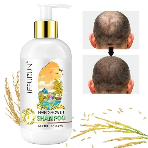 Rice Water Hair Growth Shampoo Sefudun - 300 ml