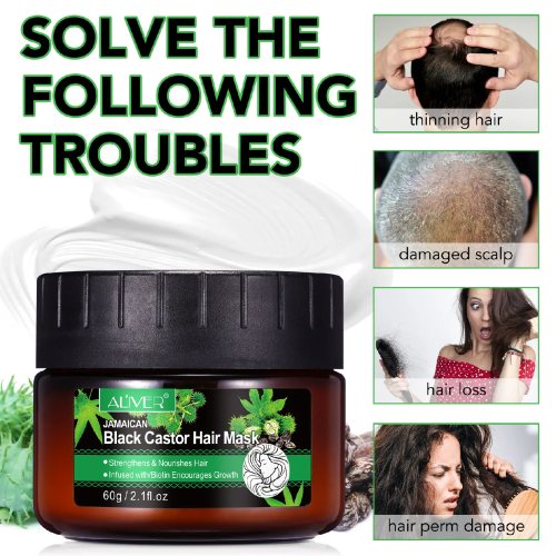 Jamaican Black Castor Hair Mask Aliver - 60 g