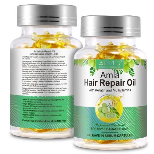 Amla Hair Repair Oil Capsules - 40 pcs.