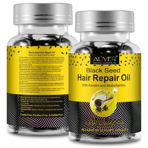 Black Seed Hair Repair Oil Capsules - 40 pcs.