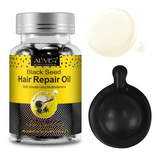Black Seed Hair Repair Oil Capsules - 40 pcs.