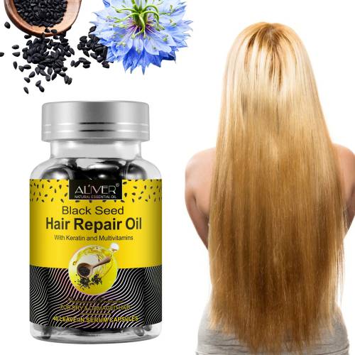 Black Seed Hair Repair Oil Capsules - 40 pcs.