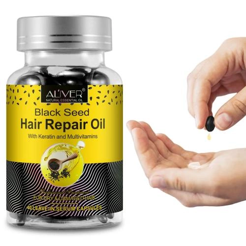 Black Seed Hair Repair Oil Capsules - 40 pcs.
