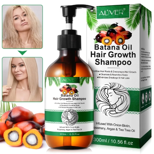 Batana Oil Hair Growth Shampoo Aliver - 300 ml