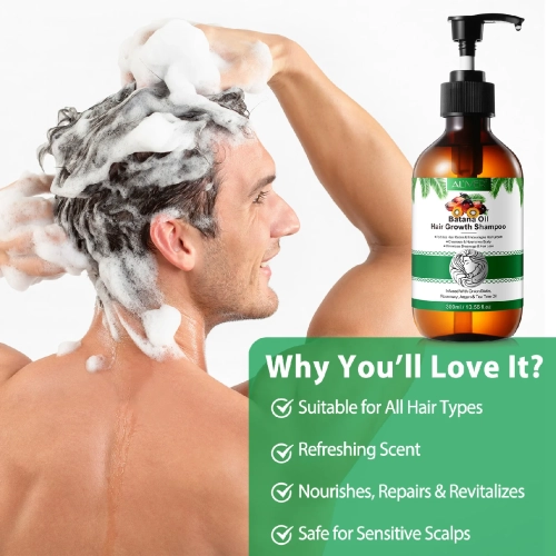 Batana Oil Hair Growth Shampoo Aliver - 300 ml