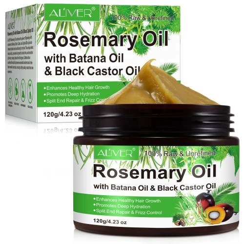 Aliver 3 IN 1 Hair Mask – Rosemary + Castor + Batana Oil – 120 g