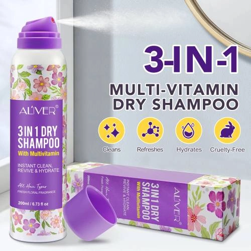 Aliver 3 IN 1 Dry Shampoo - 200 ml