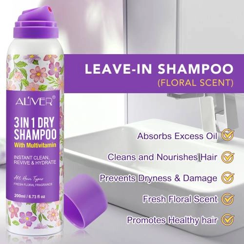 Aliver 3 IN 1 Dry Shampoo - 200 ml