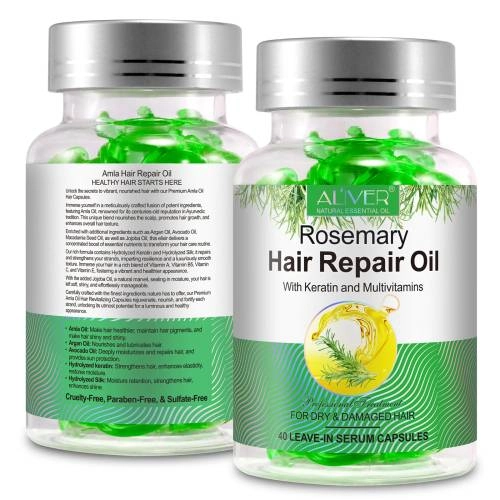 Rosemary Hair Repair Oil Capsules - 40 pcs.