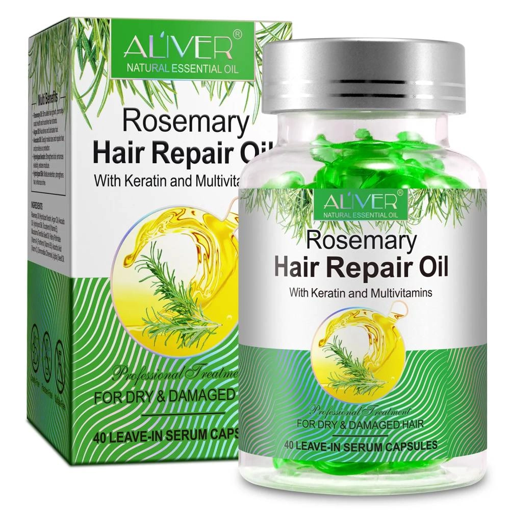 Rosemary Hair Repair Oil Capsules - 40 pcs.
