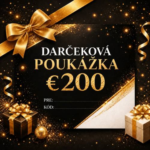 Darčeková poukážka 200€