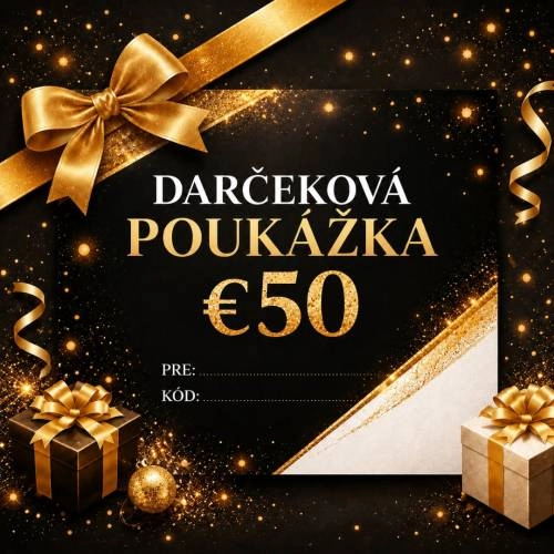 Darčeková poukážka 50€
